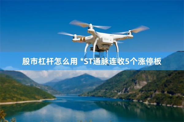 股市杠杆怎么用 *ST通脉连收5个涨停板