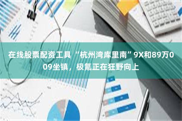 在线股票配资工具 “杭州湾库里南”9X和89万009坐镇，极氪正在狂野向上