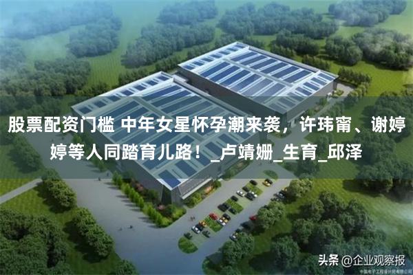 股票配资门槛 中年女星怀孕潮来袭，许玮甯、谢婷婷等人同踏育儿路！_卢靖姗_生育_邱泽